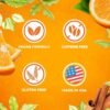 Total Tea Slimming Detox Caffeine Free Chamomile Hibiscus Ginger Root | Natural Citrus & Cinnamon Tea for Colon Cleanse, Digestive Health, Bloating and Healthy Weight Loss Support