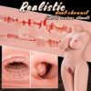 HJ20-3-in-1 Realistic Torso Stroker