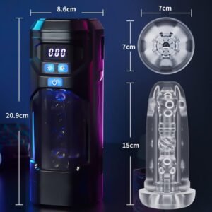 HJ31-Portable Rechargeable Male Stroker