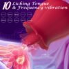 HJ42-Rose Tongue Clitoral Vibrator