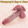 HJ02-8.6-Inch Rabbit Thrusting Vibrating Dildo