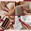 HJ41-2-in-1 Rechargeable Wand Massager
