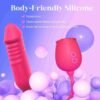 HJ37-Rose Thrusting & Suction Vibrator