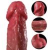 HJ07-9-Inch Dual-Density Suction Dildo