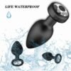 HJ46-Wireless Remote Vibrating Anal Plug