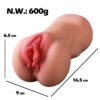 HJ15-2-in-1 Realistic Male Stroker